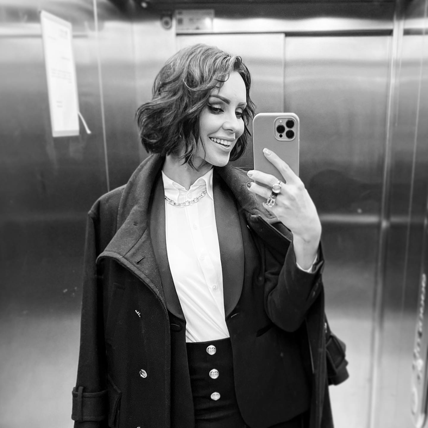 Dorota Gardias smiles ass