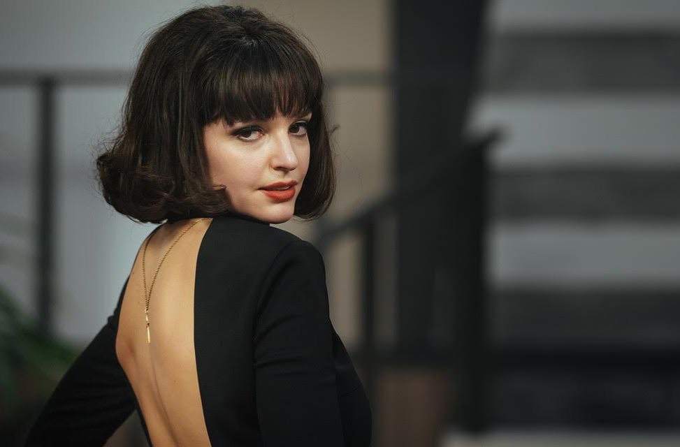 Maria Dębska poses fuck