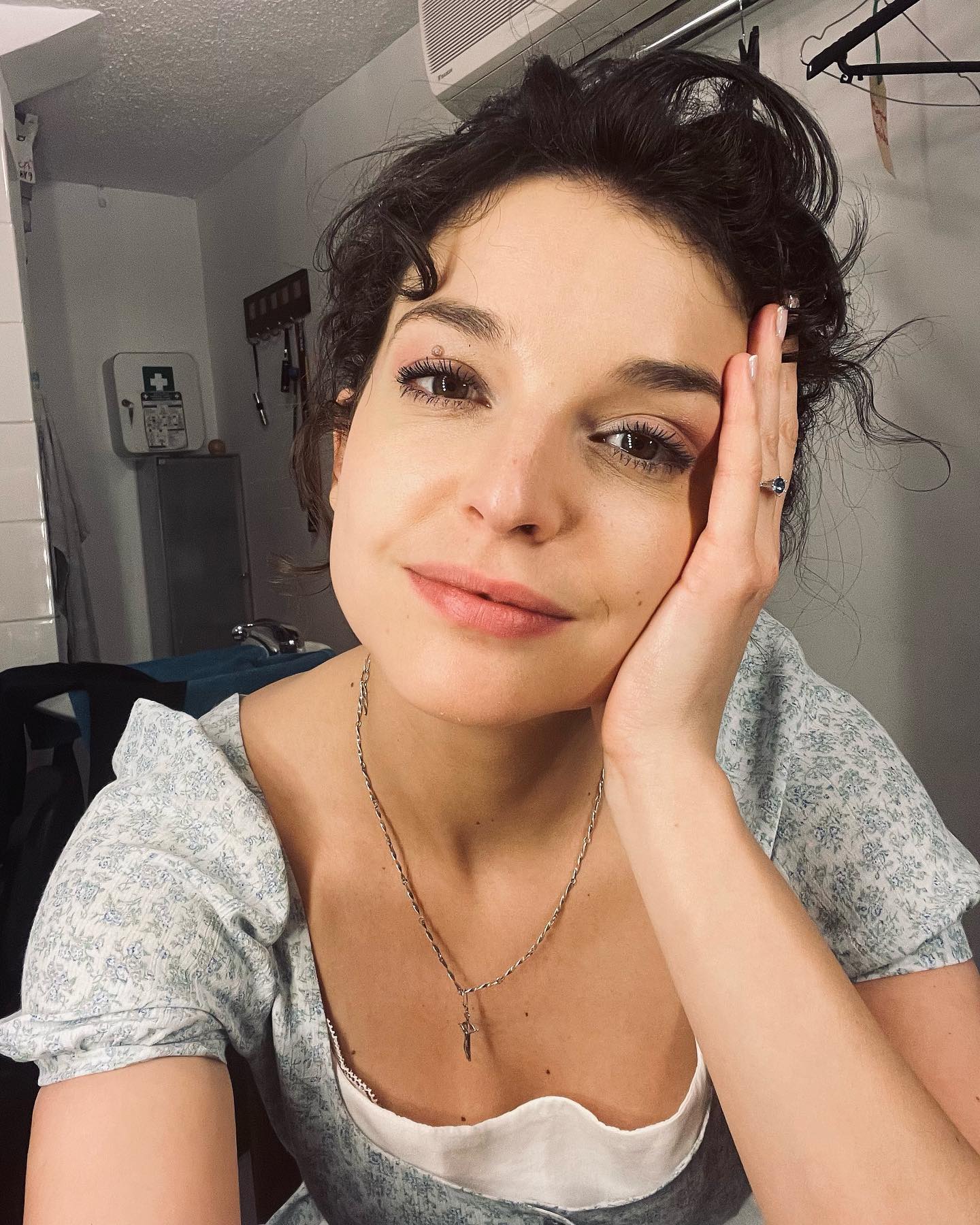 Maria Dębska smiles hot
