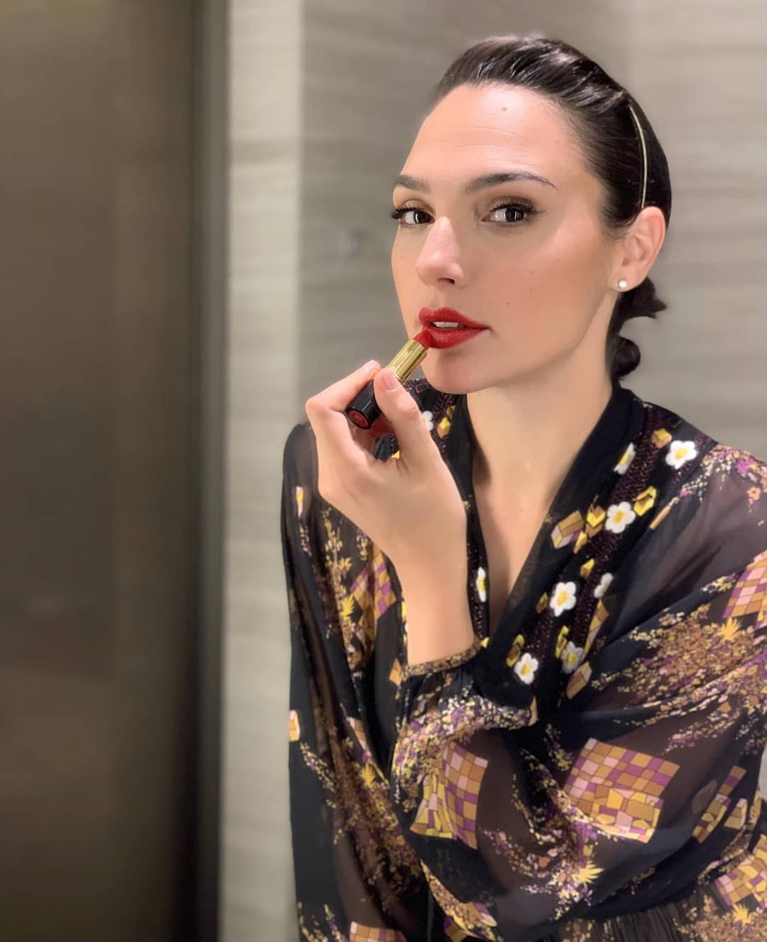 Gal Gadot modeling naked