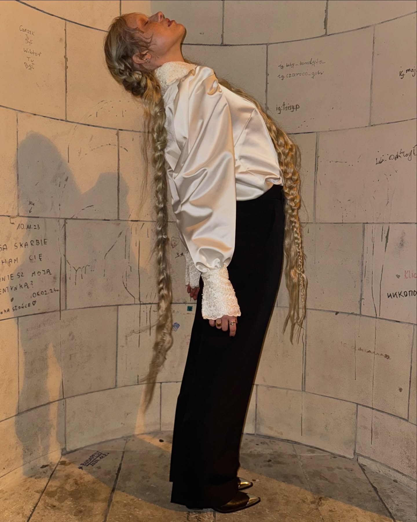 Helena Englert poses ass