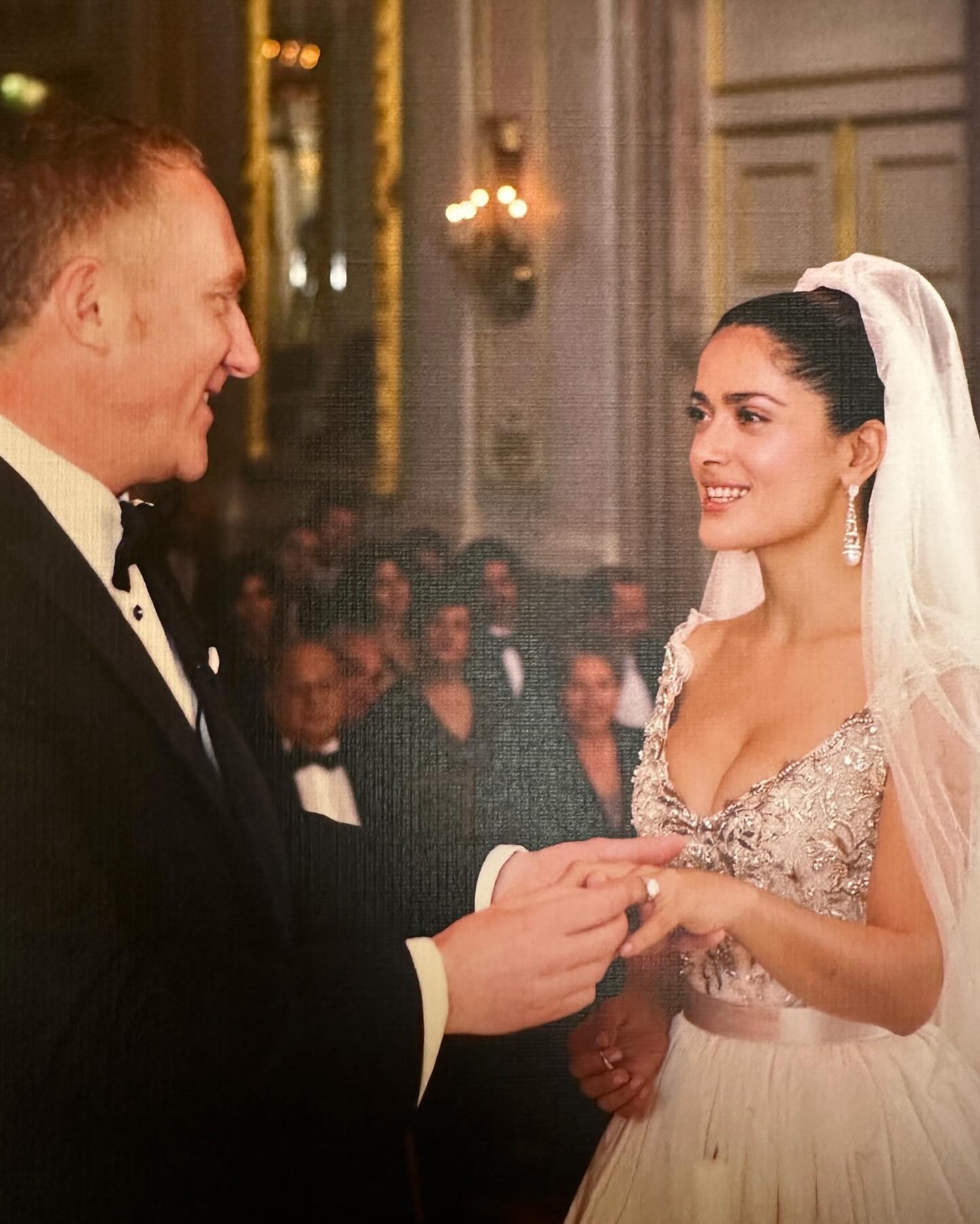 Salma Hayek smiles sex scenes